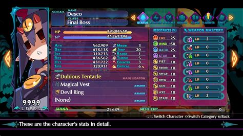 disgaea 5 unique evility slots
